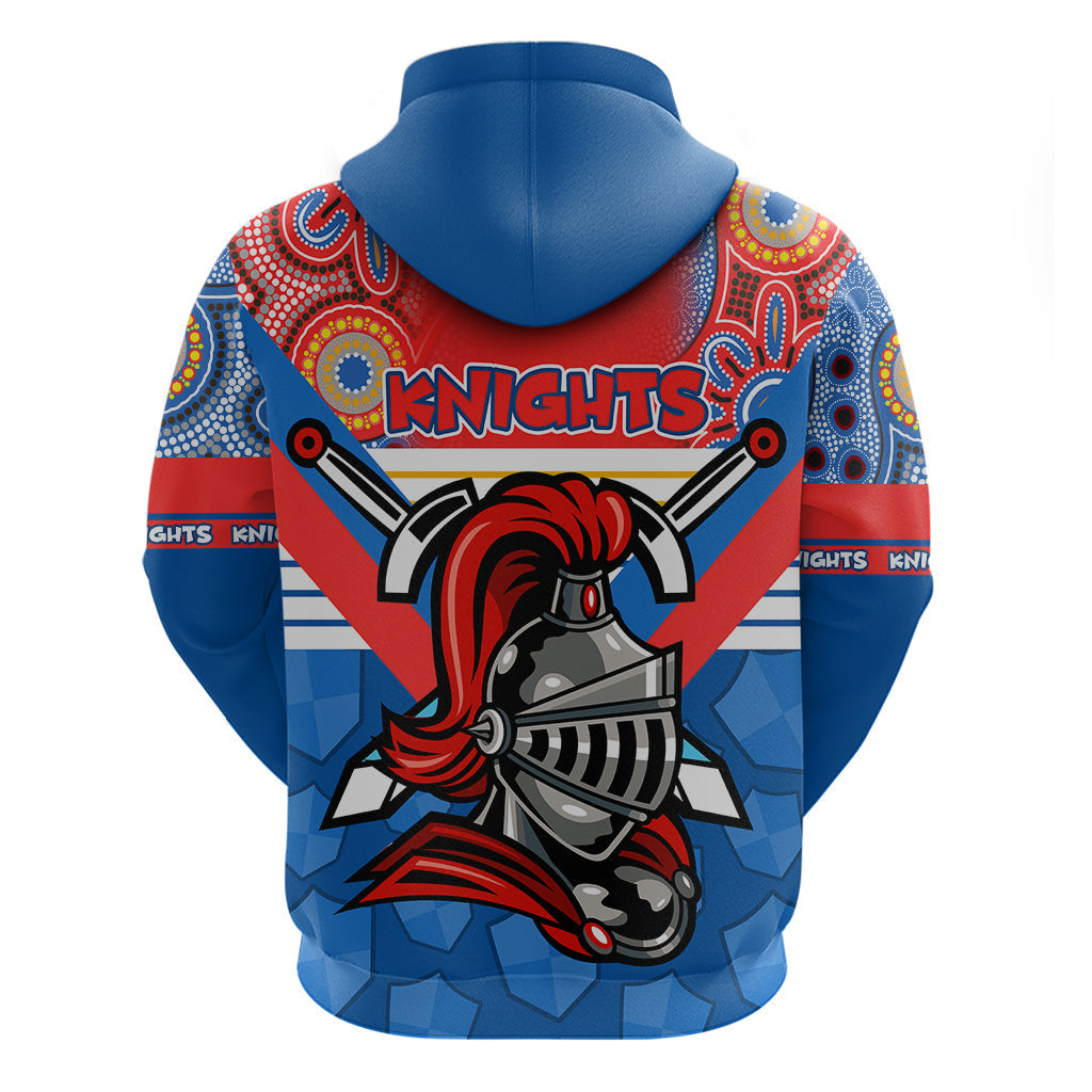 NRL Knight Hoodie Proud Newcastle Aboriginal Vibe LT9 - Vibe Hoodie Shop