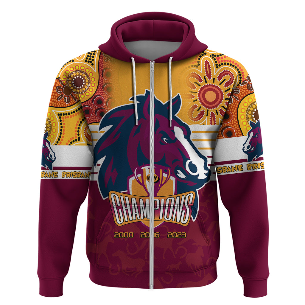NRL Broncos Champions 2023 Hoodie Proud Newcastle Aboriginal Vibe LT9 - Vibe Hoodie Shop