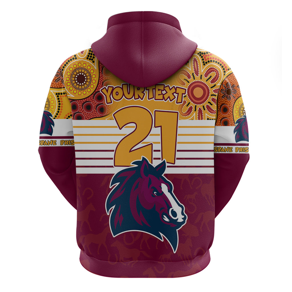 Custom NRL Broncos Champions 2023 Hoodie Proud Newcastle Aboriginal Vibe LT9 - Vibe Hoodie Shop