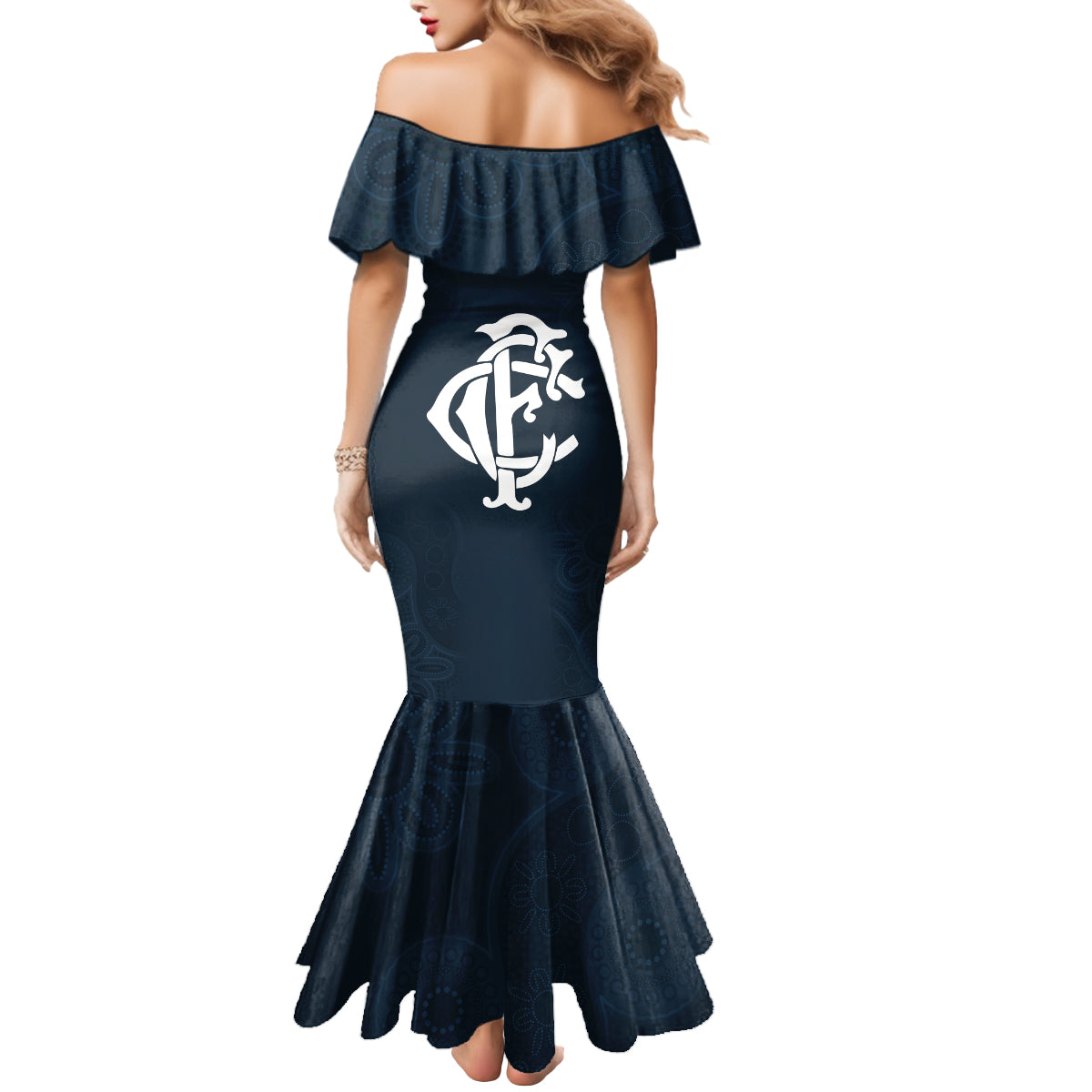 afl-blues-champions-2023-mermaid-dress-proud-carlton-aboriginal-vibe