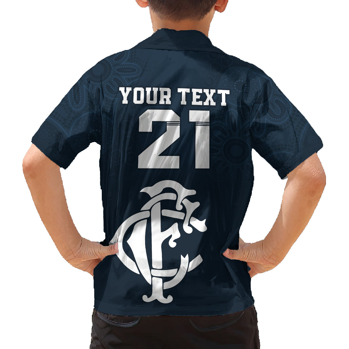 custom-afl-blues-champions-2023-family-matching-long-sleeve-bodycon-dress-and-hawaiian-shirt-proud-carlton-aboriginal-vibe