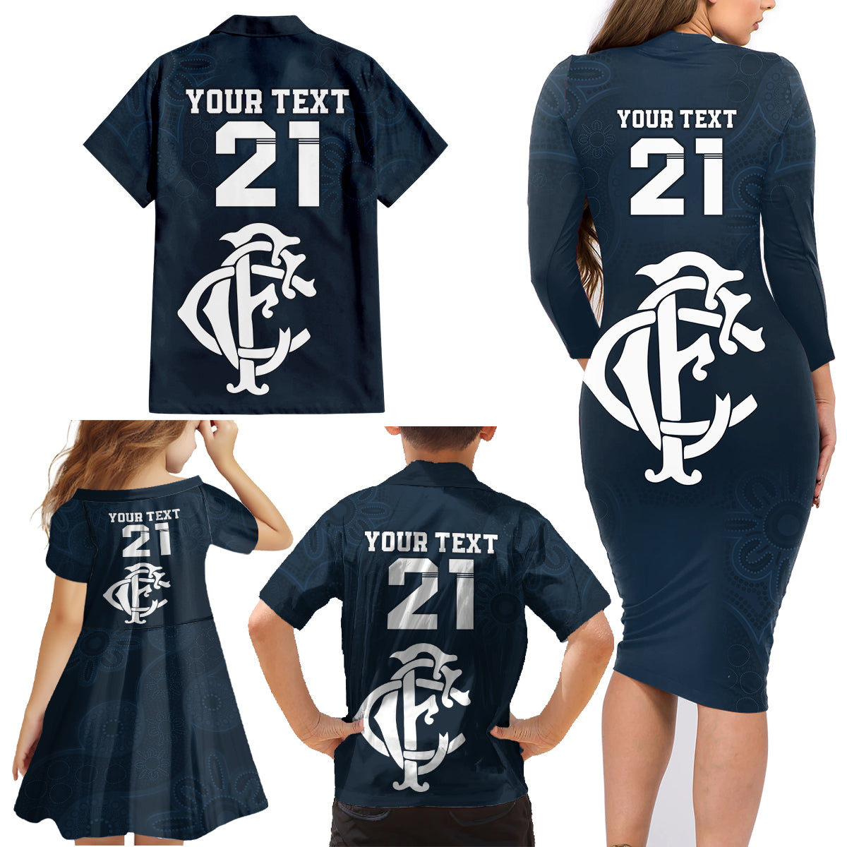 custom-afl-blues-champions-2023-family-matching-long-sleeve-bodycon-dress-and-hawaiian-shirt-proud-carlton-aboriginal-vibe