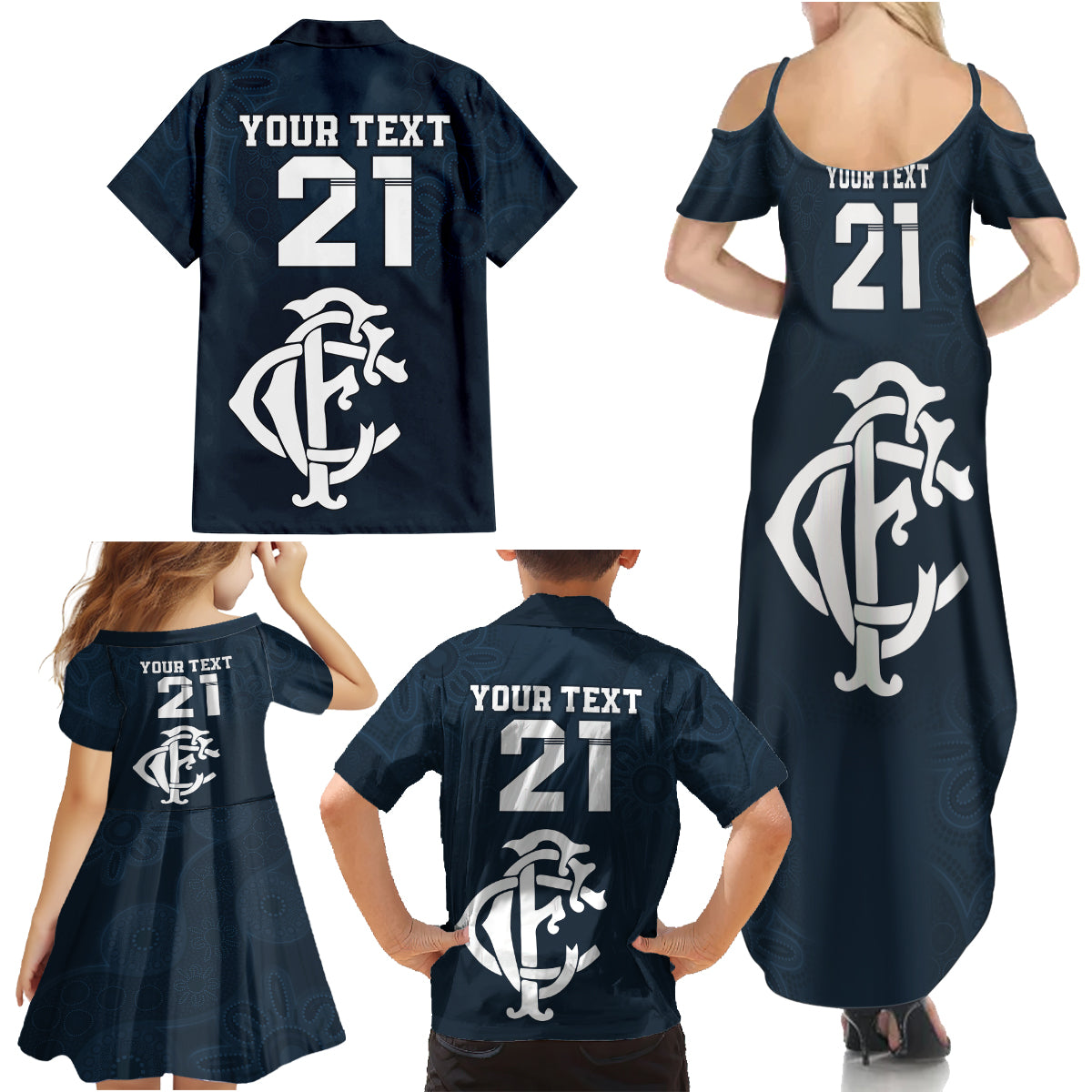 custom-afl-blues-champions-2023-family-matching-summer-maxi-dress-and-hawaiian-shirt-proud-carlton-aboriginal-vibe