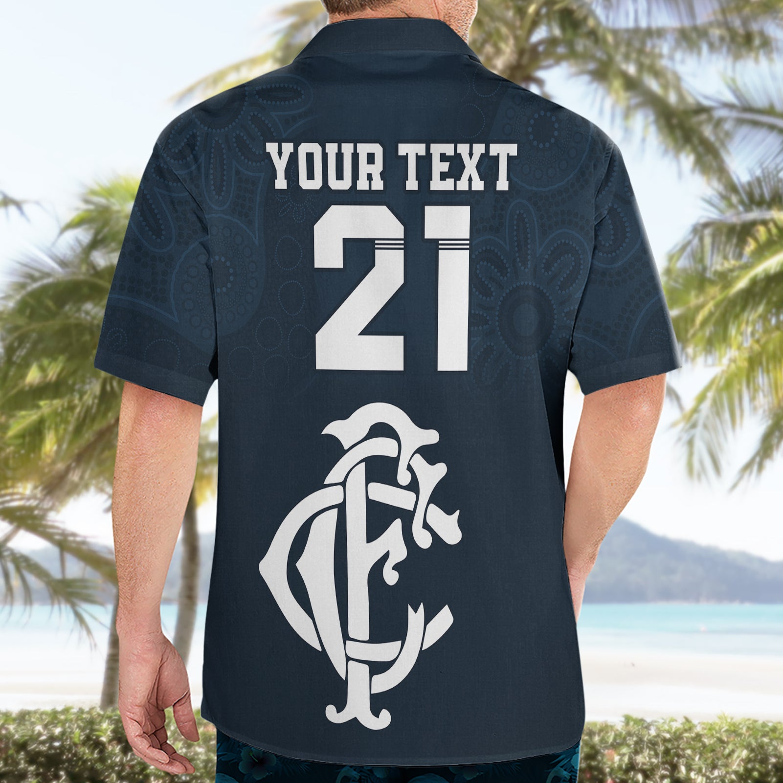 Custom AFL Blues Champions 2023 Hawaiian Shirt Proud Carlton Aboriginal Vibe - Vibe Hoodie Shop