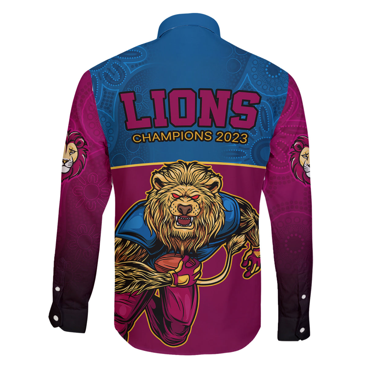 afl-lions-champions-2023-family-matching-long-sleeve-bodycon-dress-and-hawaiian-shirt-proud-brisbane-aboriginal-vibe