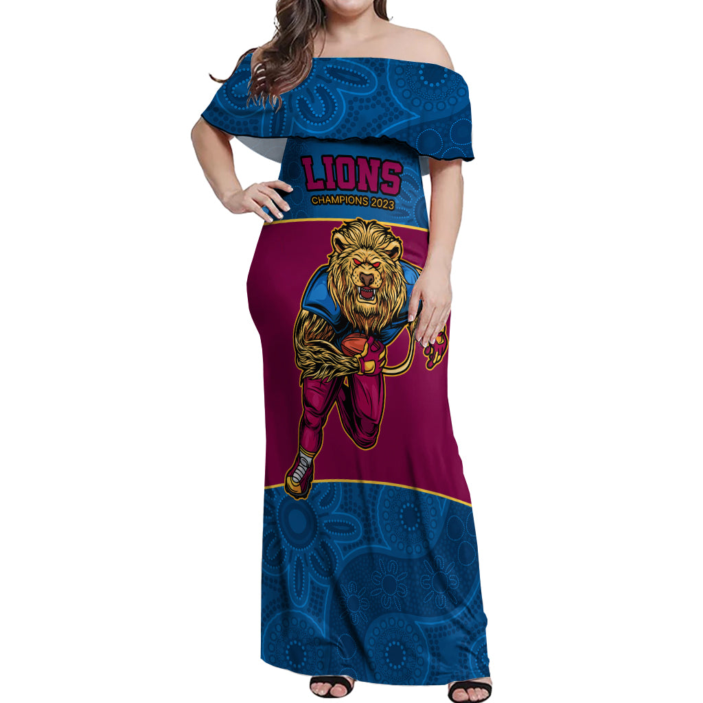 afl-lions-champions-2023-off-shoulder-maxi-dress-proud-brisbane-aboriginal-vibe