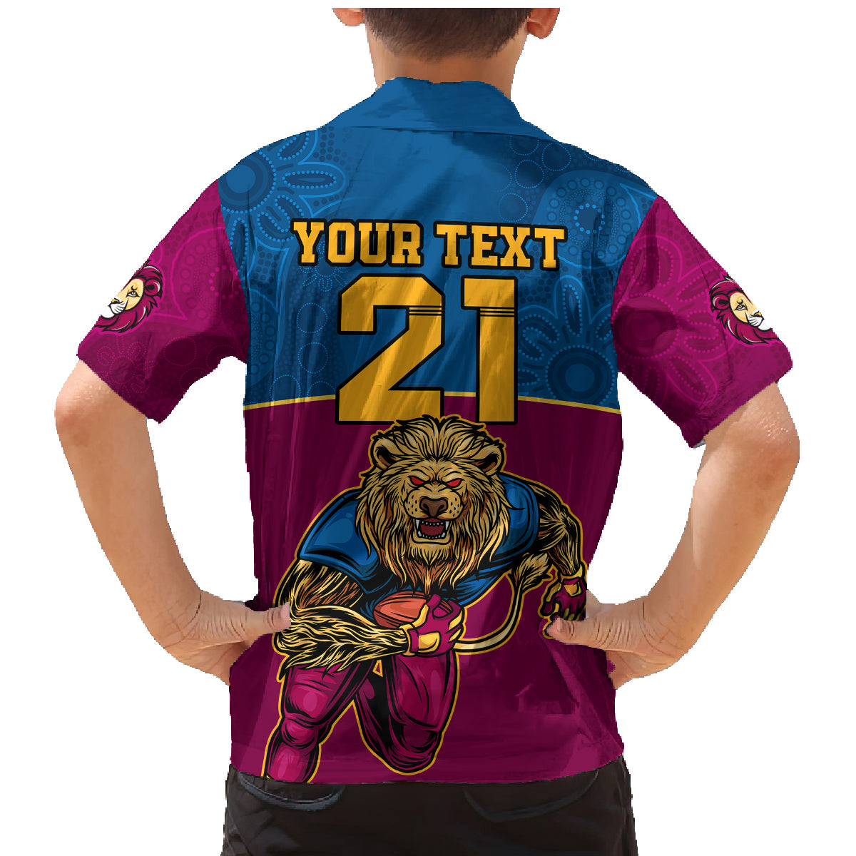 custom-afl-lions-champions-2023-family-matching-mermaid-dress-and-hawaiian-shirt-proud-brisbane-aboriginal-vibe