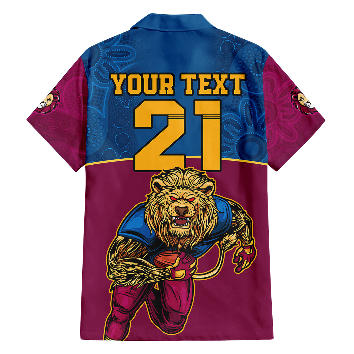 custom-afl-lions-champions-2023-family-matching-off-shoulder-maxi-dress-and-hawaiian-shirt-proud-brisbane-aboriginal-vibe