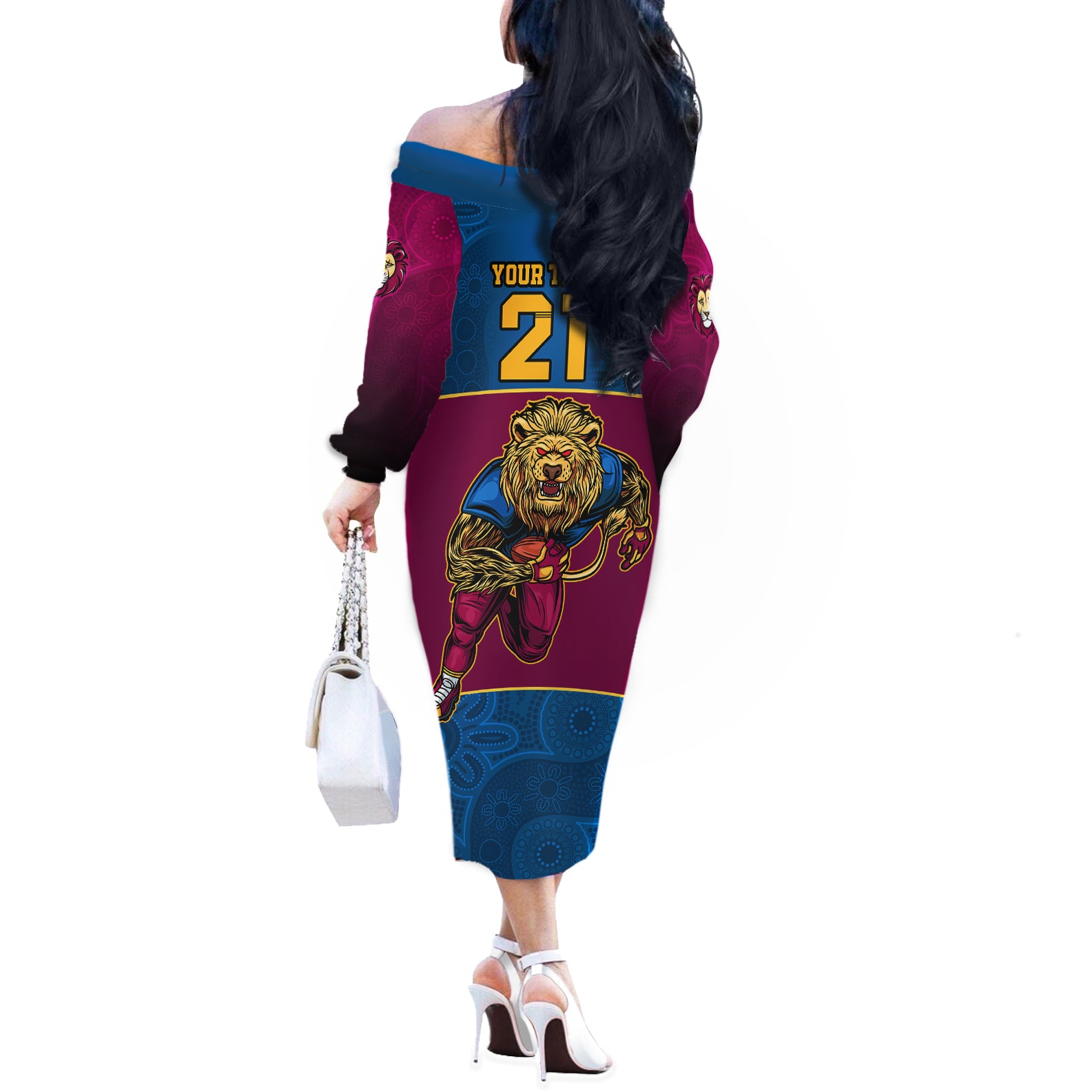 custom-afl-lions-champions-2023-off-the-shoulder-long-sleeve-dress-proud-brisbane-aboriginal-vibe