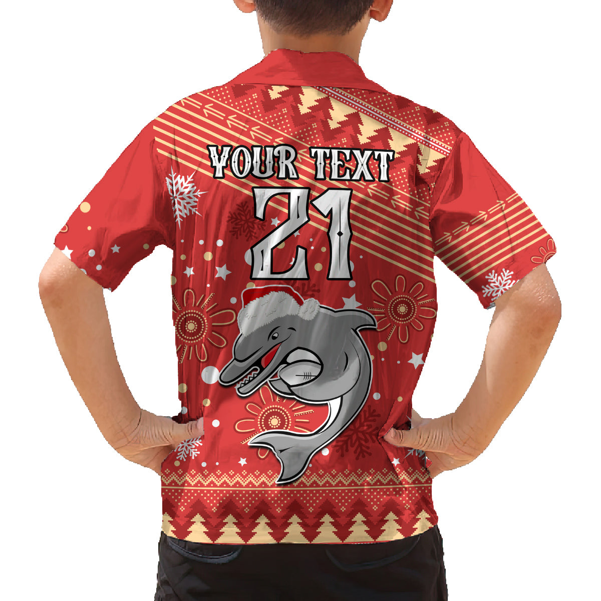 custom-dolphins-rugby-family-matching-long-sleeve-bodycon-dress-and-hawaiian-shirt-chirstmas-vibe-2023