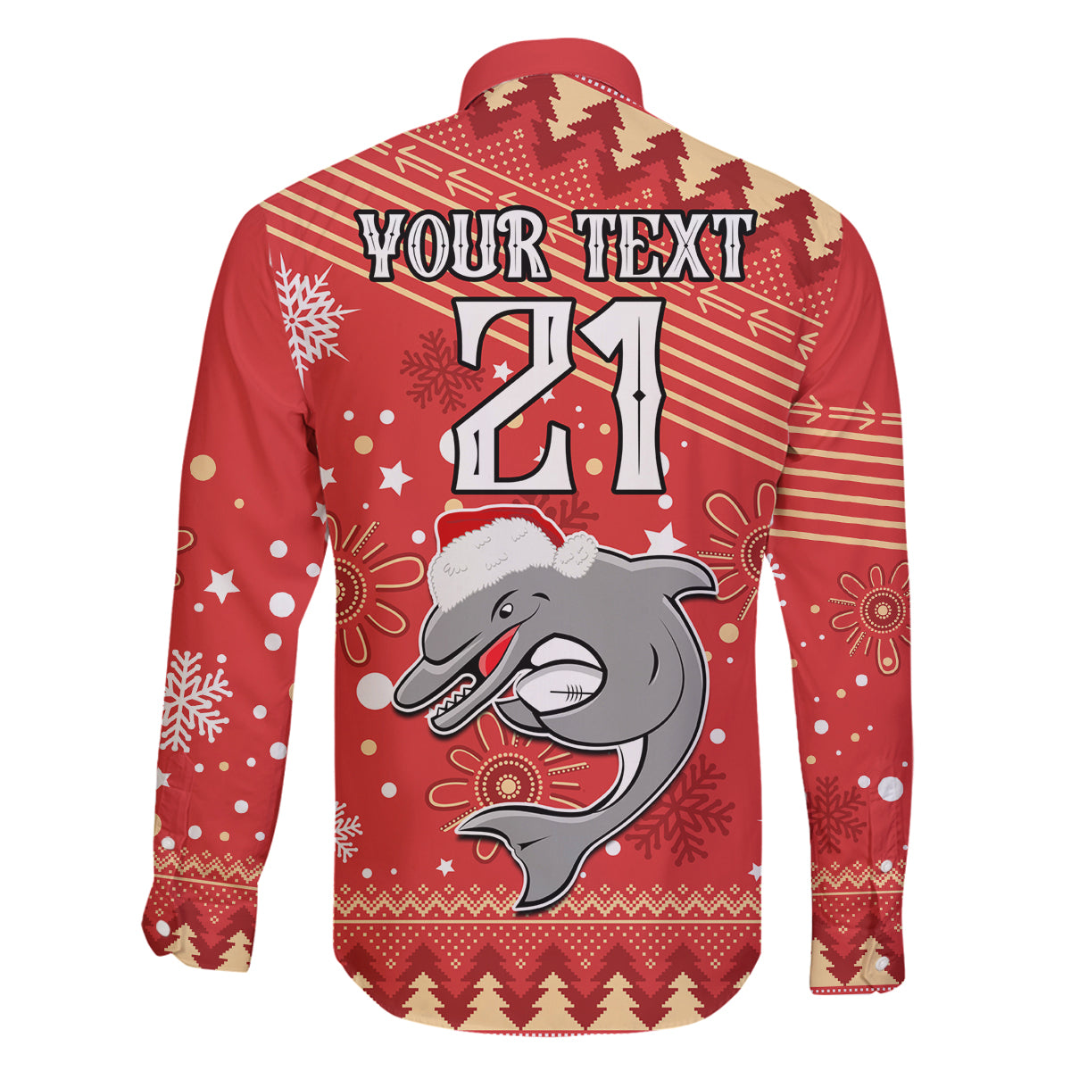 custom-dolphins-rugby-family-matching-long-sleeve-bodycon-dress-and-hawaiian-shirt-chirstmas-vibe-2023