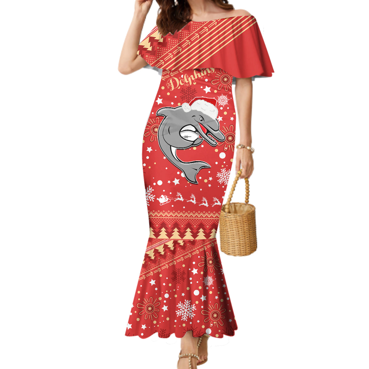 custom-dolphins-rugby-family-matching-mermaid-dress-and-hawaiian-shirt-chirstmas-vibe-2023