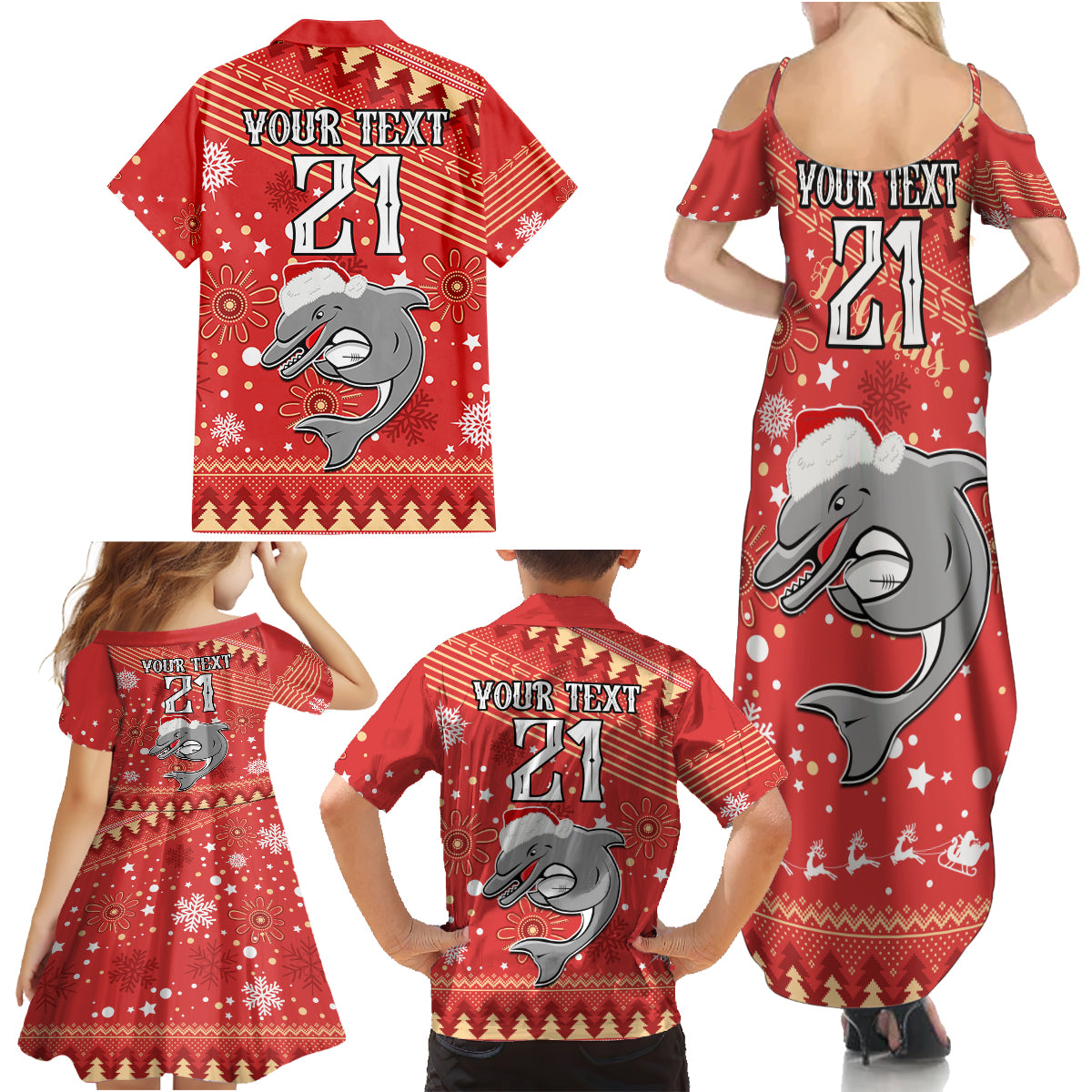 custom-dolphins-rugby-family-matching-summer-maxi-dress-and-hawaiian-shirt-chirstmas-vibe-2023