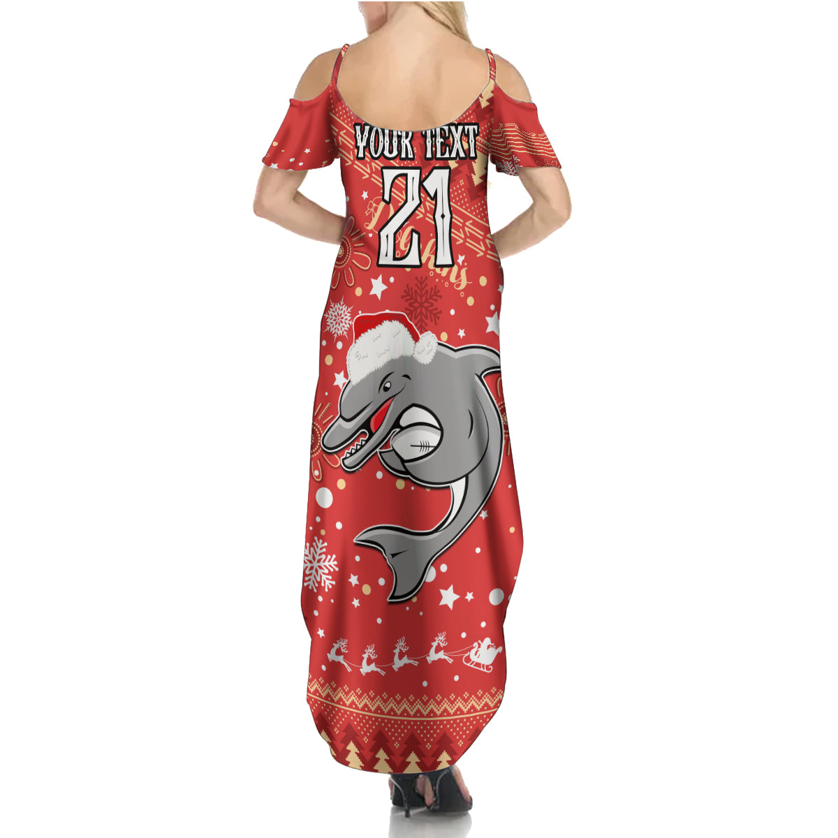 custom-dolphins-rugby-family-matching-summer-maxi-dress-and-hawaiian-shirt-chirstmas-vibe-2023