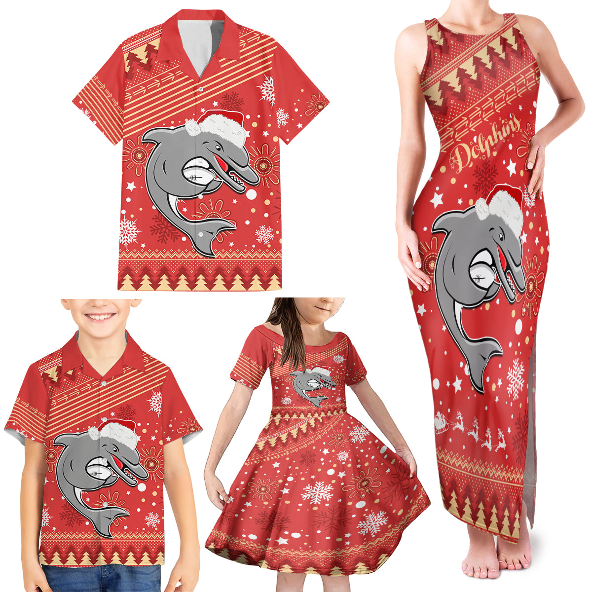 custom-dolphins-rugby-family-matching-tank-maxi-dress-and-hawaiian-shirt-chirstmas-vibe-2023