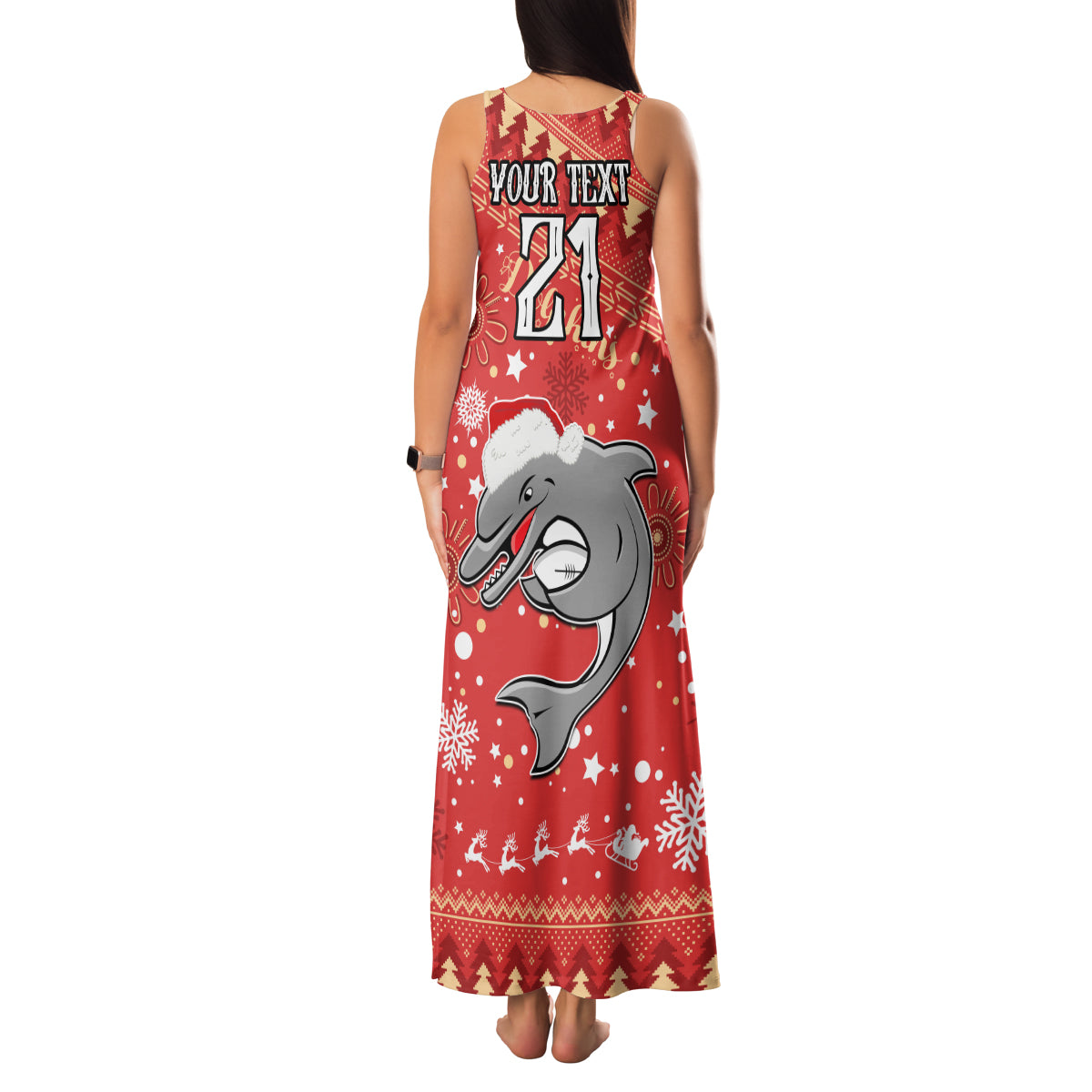 custom-dolphins-rugby-family-matching-tank-maxi-dress-and-hawaiian-shirt-chirstmas-vibe-2023