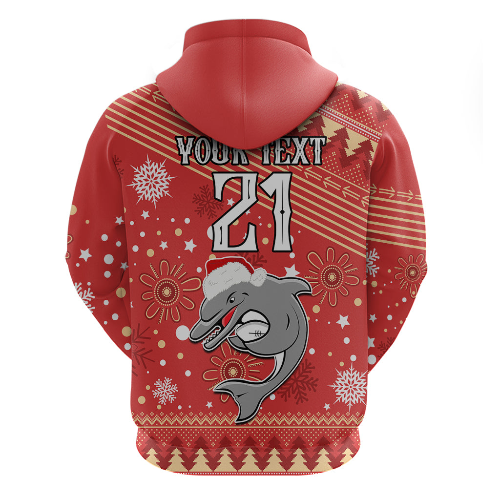 Custom Dolphins Rugby Hoodie Chirstmas Vibe 2023 LT9 - Vibe Hoodie Shop