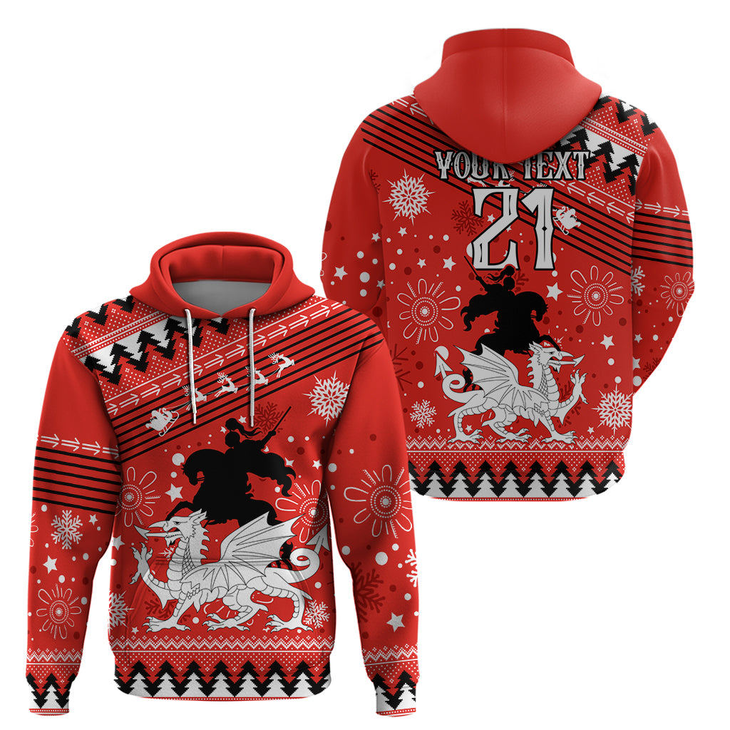 Custom Dragons Rugby Hoodie Chirstmas Vibe 2023 LT9 - Vibe Hoodie Shop