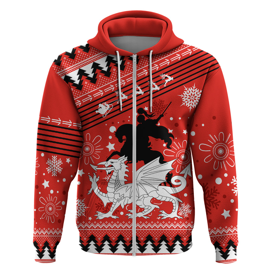 Custom Dragons Rugby Hoodie Chirstmas Vibe 2023 LT9 - Vibe Hoodie Shop