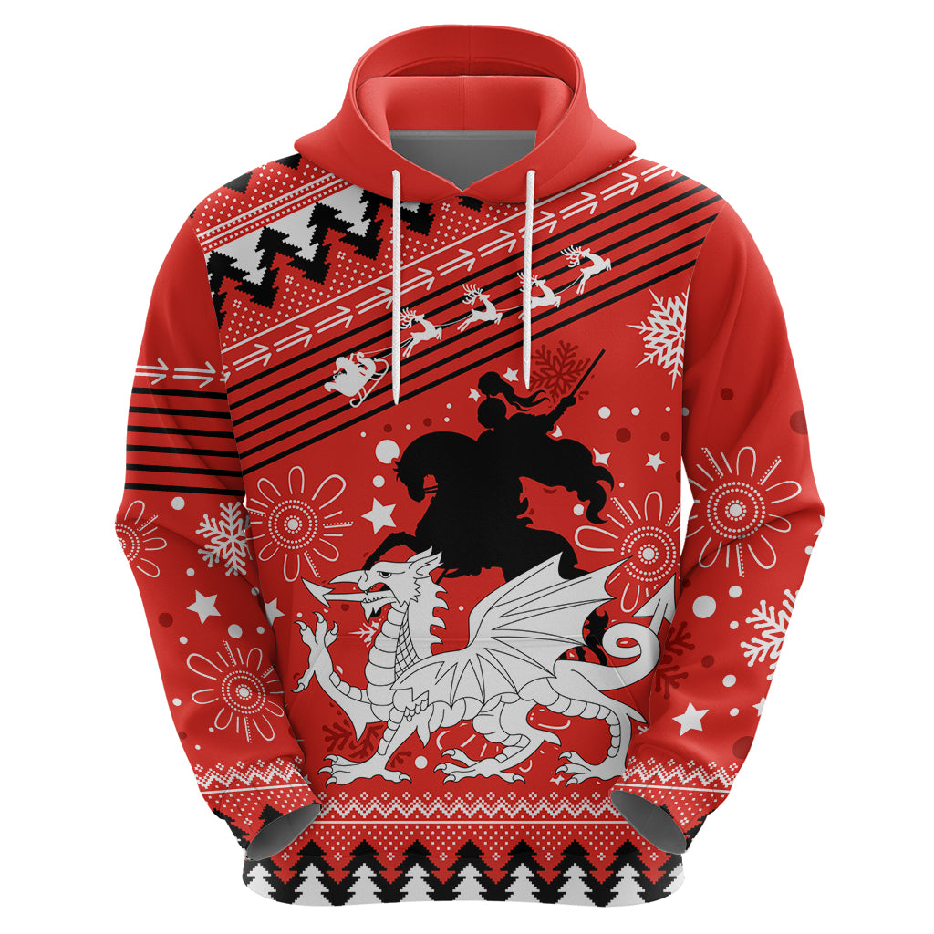 Custom Dragons Rugby Hoodie Chirstmas Vibe 2023 LT9 - Vibe Hoodie Shop