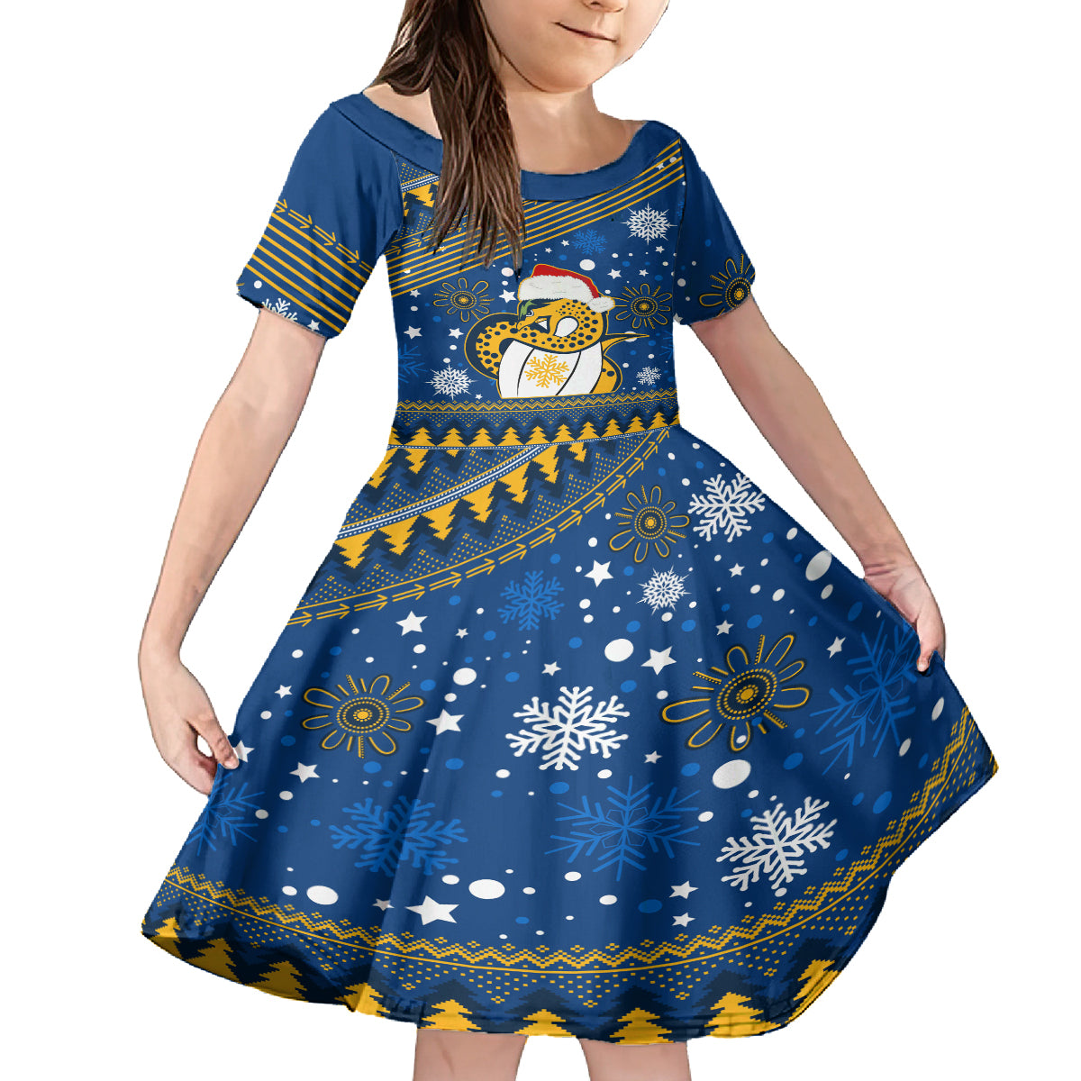 custom-eels-rugby-family-matching-off-shoulder-long-sleeve-dress-and-hawaiian-shirt-chirstmas-vibe-2023