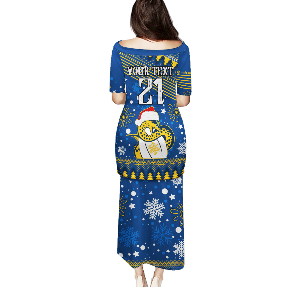 custom-eels-rugby-family-matching-puletasi-dress-and-hawaiian-shirt-chirstmas-vibe-2023