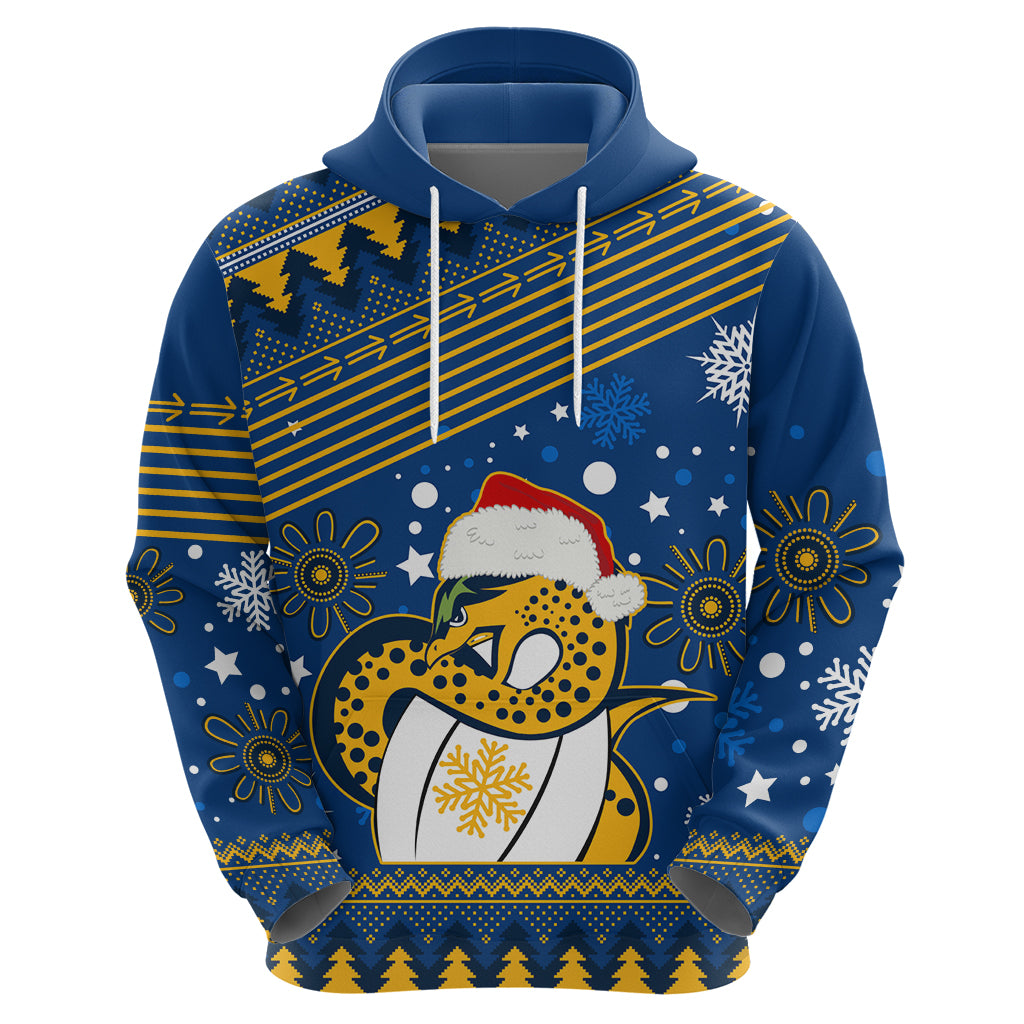 Custom Eels Rugby Hoodie Chirstmas Vibe 2023 LT9 - Vibe Hoodie Shop