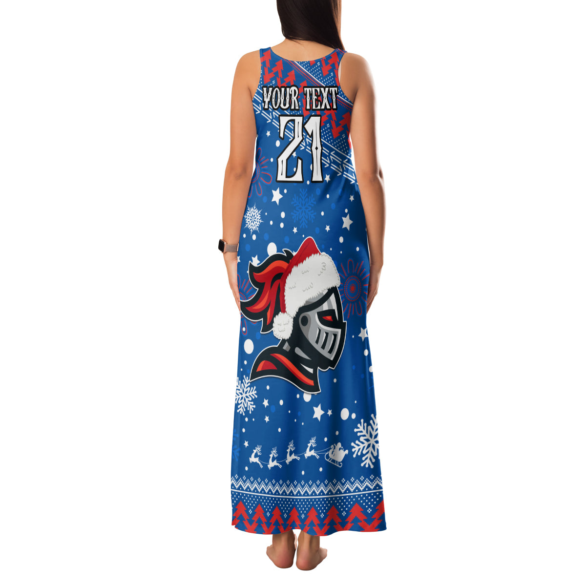 custom-knights-rugby-family-matching-tank-maxi-dress-and-hawaiian-shirt-chirstmas-vibe-2023