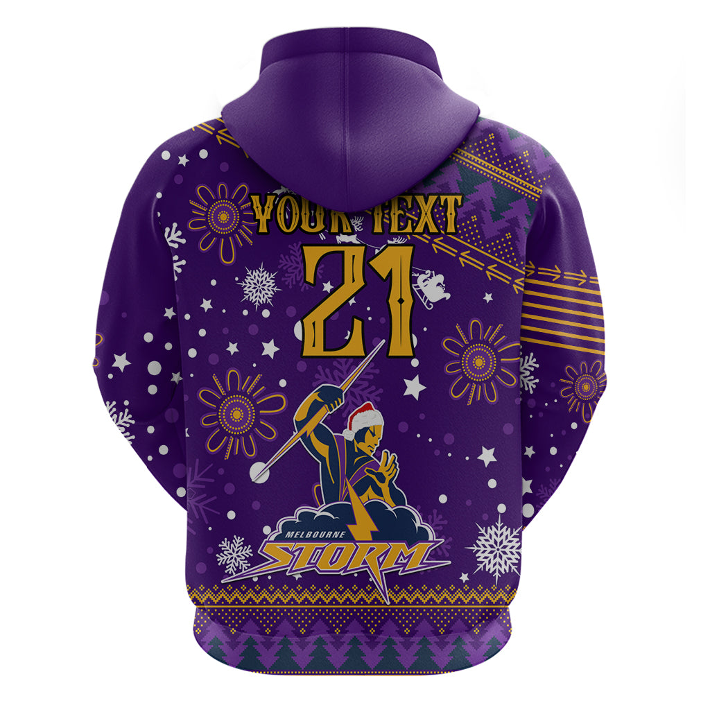 Custom Storm Rugby Hoodie Chirstmas Vibe 2023 LT9 - Vibe Hoodie Shop