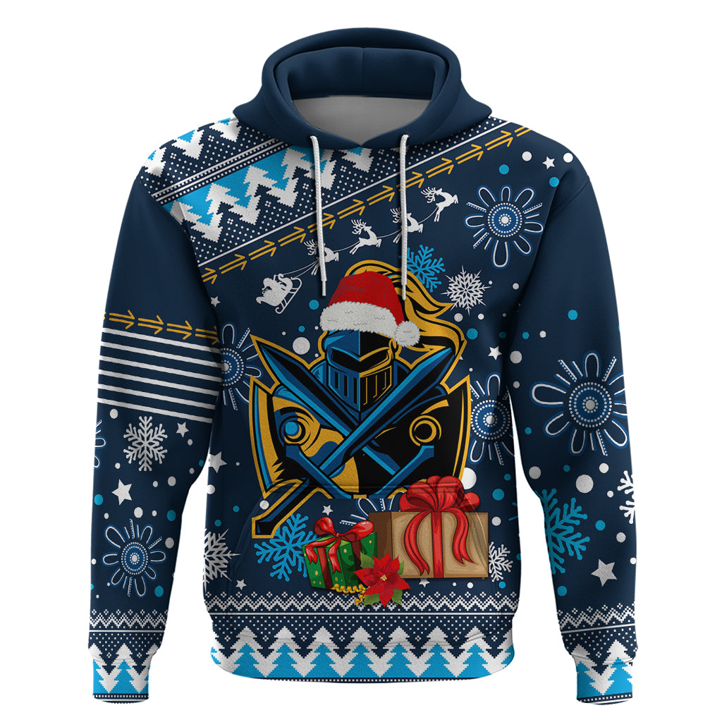 Custom Titans Rugby Hoodie Chirstmas Vibe 2023 LT9 - Vibe Hoodie Shop