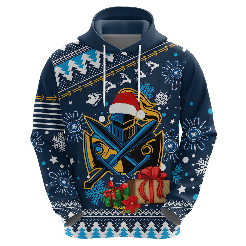 Custom Titans Rugby Hoodie Chirstmas Vibe 2023 LT9 - Vibe Hoodie Shop