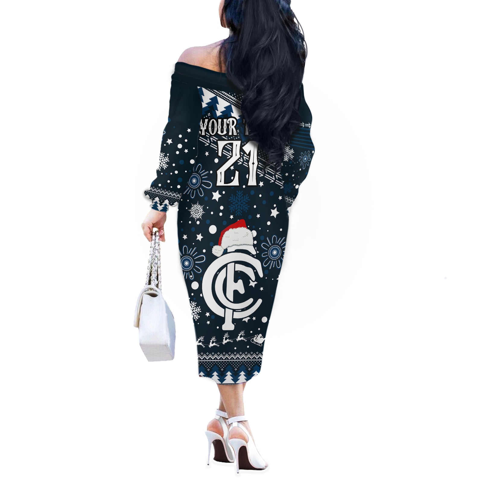 custom-carlton-blues-football-off-the-shoulder-long-sleeve-dress-christmas-vibe-2023