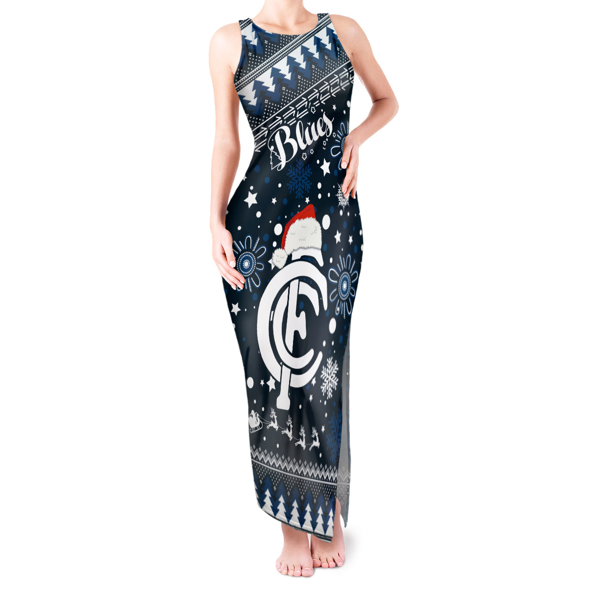 custom-carlton-blues-football-tank-maxi-dress-christmas-vibe-2023