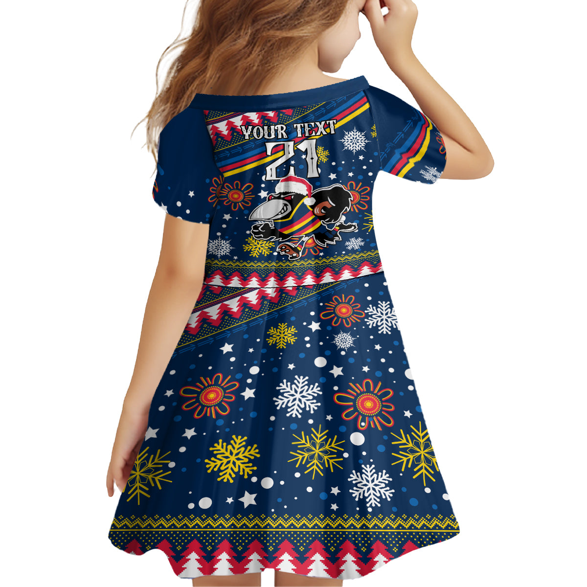 custom-crows-football-family-matching-long-sleeve-bodycon-dress-and-hawaiian-shirt-christmas-vibe-2023