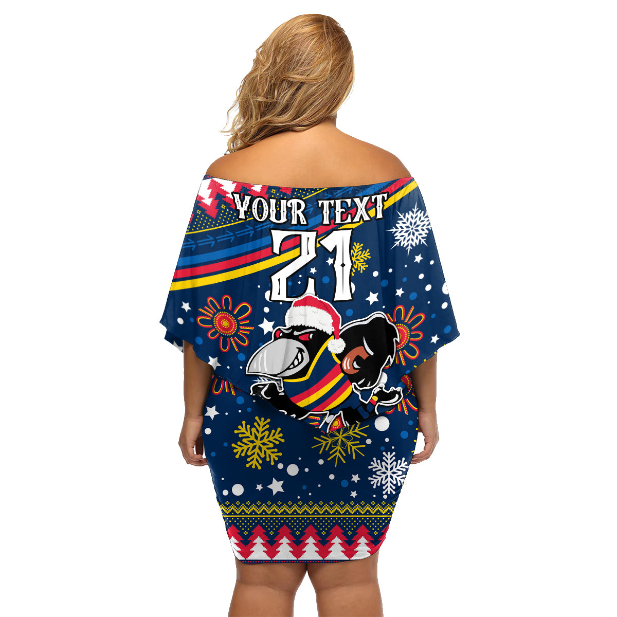 custom-crows-football-family-matching-off-shoulder-short-dress-and-hawaiian-shirt-christmas-vibe-2023