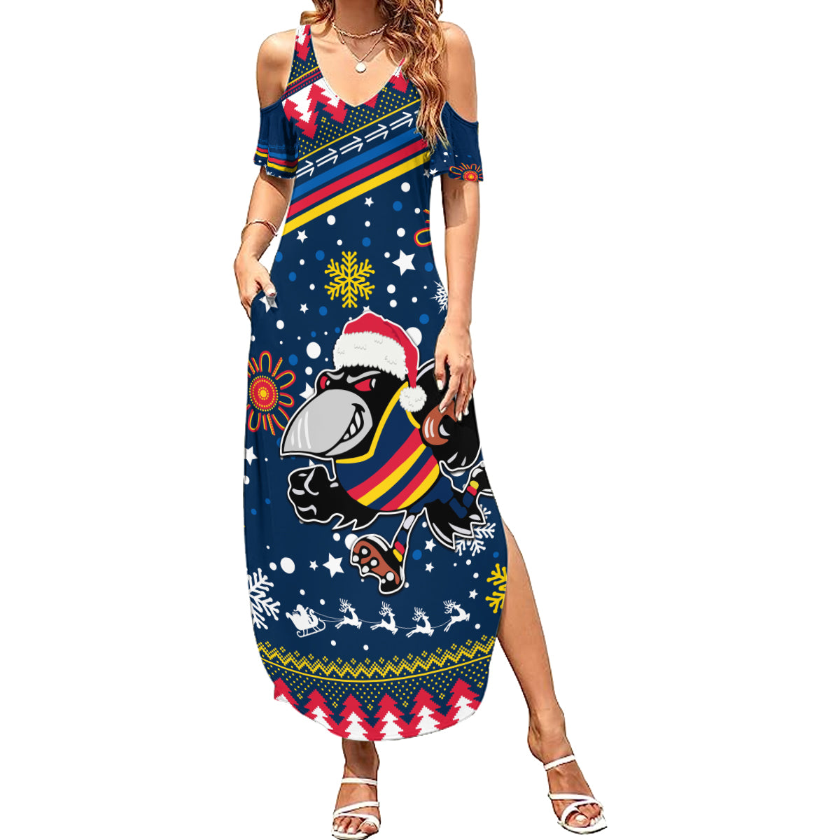 custom-crows-football-family-matching-summer-maxi-dress-and-hawaiian-shirt-christmas-vibe-2023