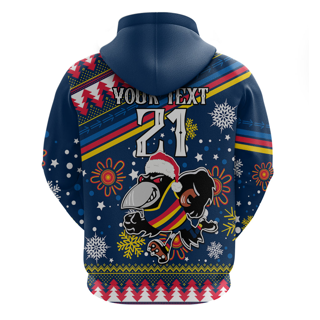Custom Crows Football Hoodie Christmas Vibe 2023 LT9 - Vibe Hoodie Shop