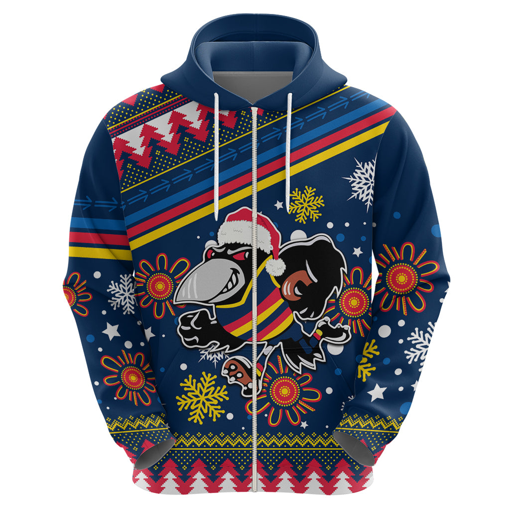 Custom Crows Football Hoodie Christmas Vibe 2023 LT9 - Vibe Hoodie Shop