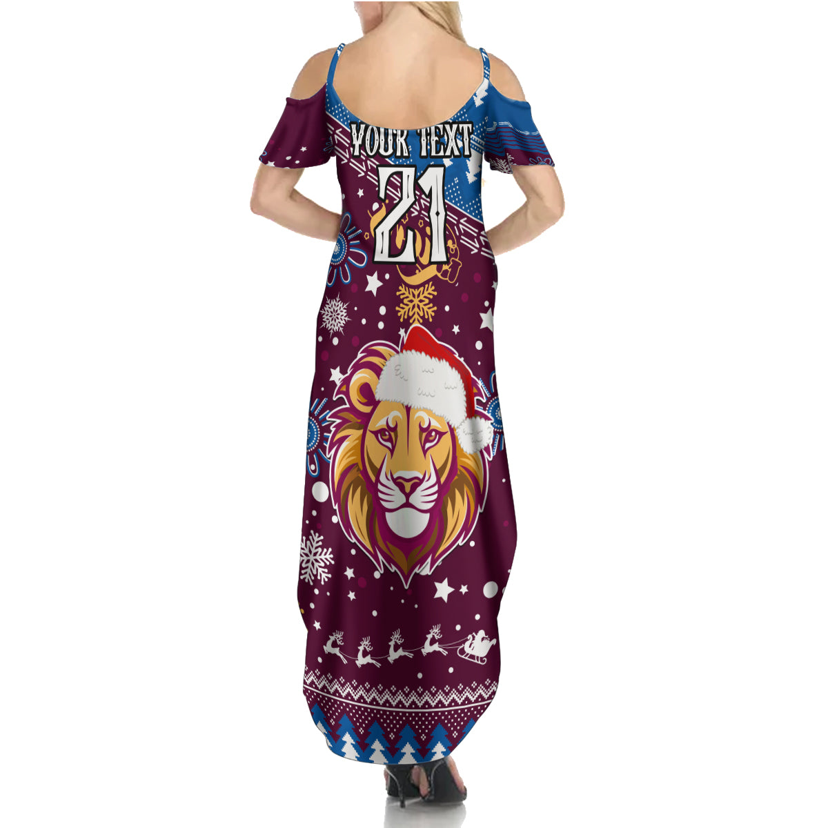 custom-lions-football-family-matching-summer-maxi-dress-and-hawaiian-shirt-christmas-vibe-2023