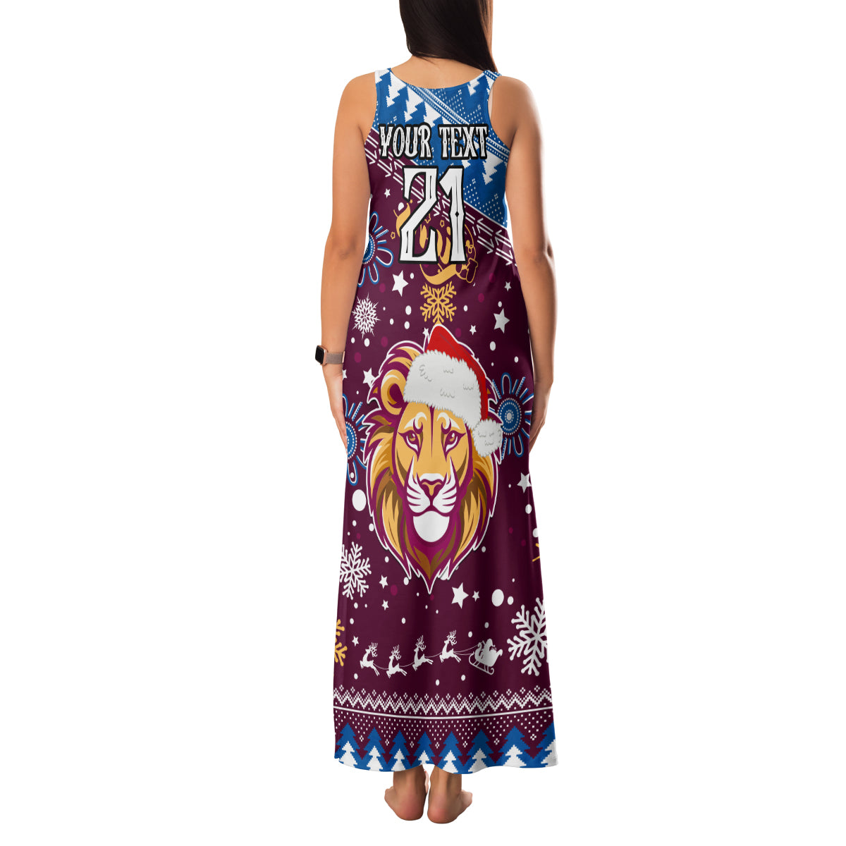 custom-lions-football-family-matching-tank-maxi-dress-and-hawaiian-shirt-christmas-vibe-2023