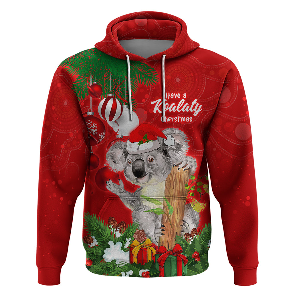 Koala Lover Hoodie Australia Merry Christmas Aboriginal LT9 - Vibe Hoodie Shop