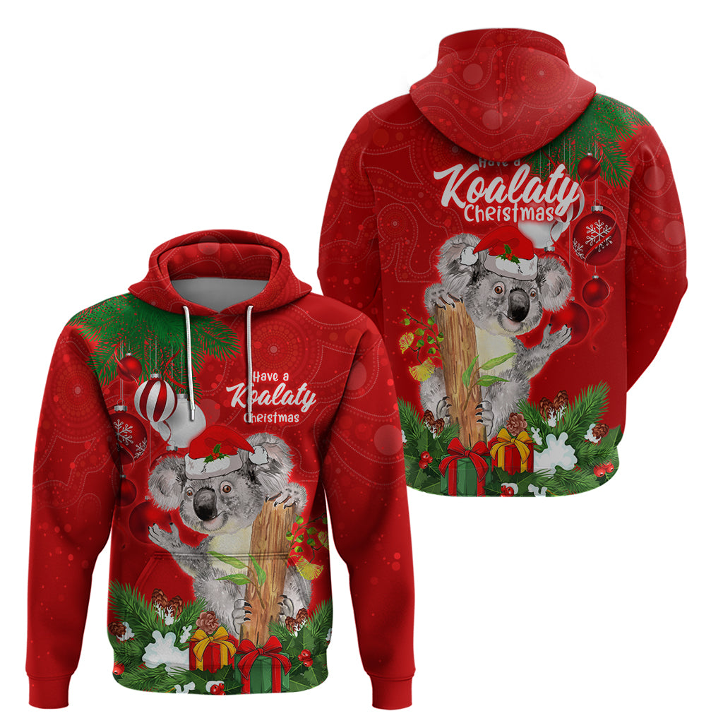 Koala Lover Hoodie Australia Merry Christmas Aboriginal LT9 - Vibe Hoodie Shop