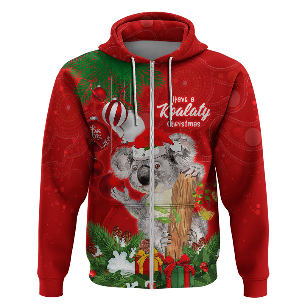 Koala Lover Hoodie Australia Merry Christmas Aboriginal LT9 - Vibe Hoodie Shop