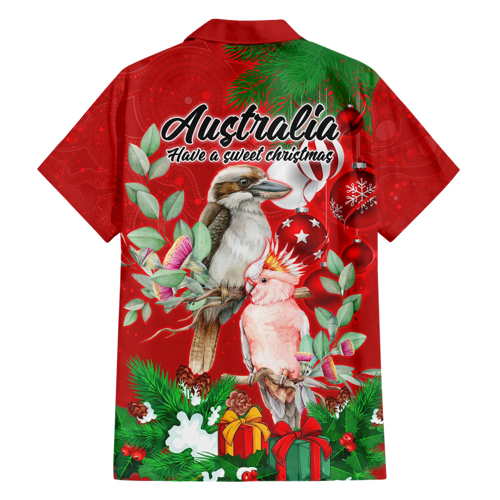 Kookaburra Lover Hawaiian Shirt Australia Koalaty Merry Christmas Aboriginal - Vibe Hoodie Shop