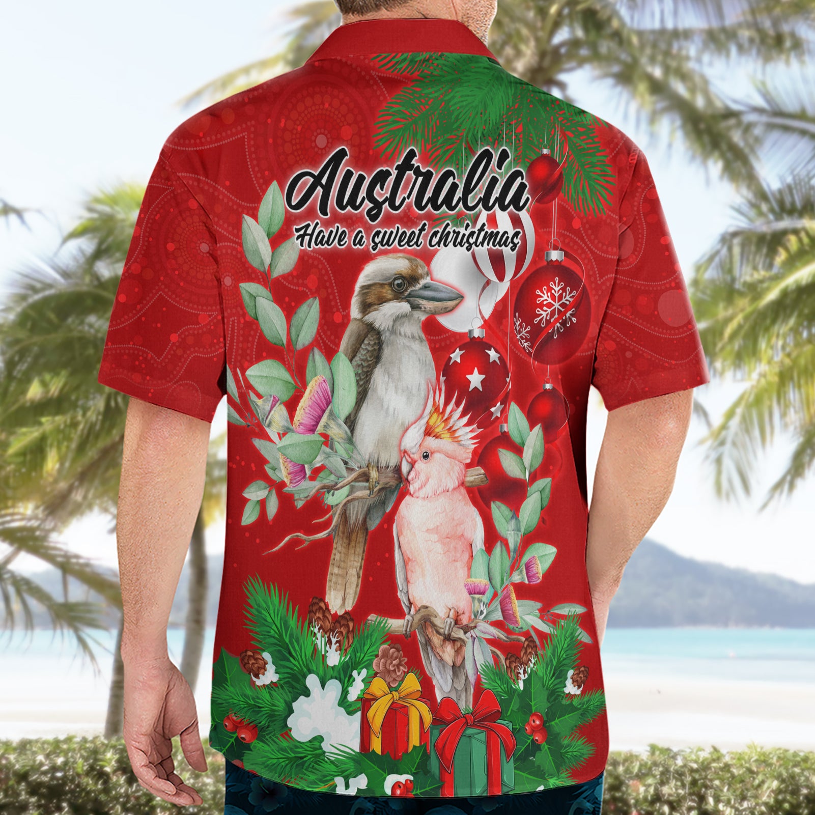 Kookaburra Lover Hawaiian Shirt Australia Koalaty Merry Christmas Aboriginal - Vibe Hoodie Shop