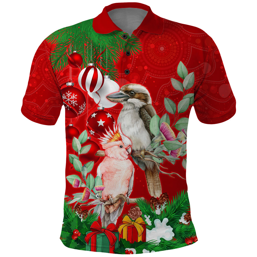 Kookaburra Lover Polo Shirt Australia Koalaty Merry Christmas Aboriginal LT9 - Vibe Hoodie Shop