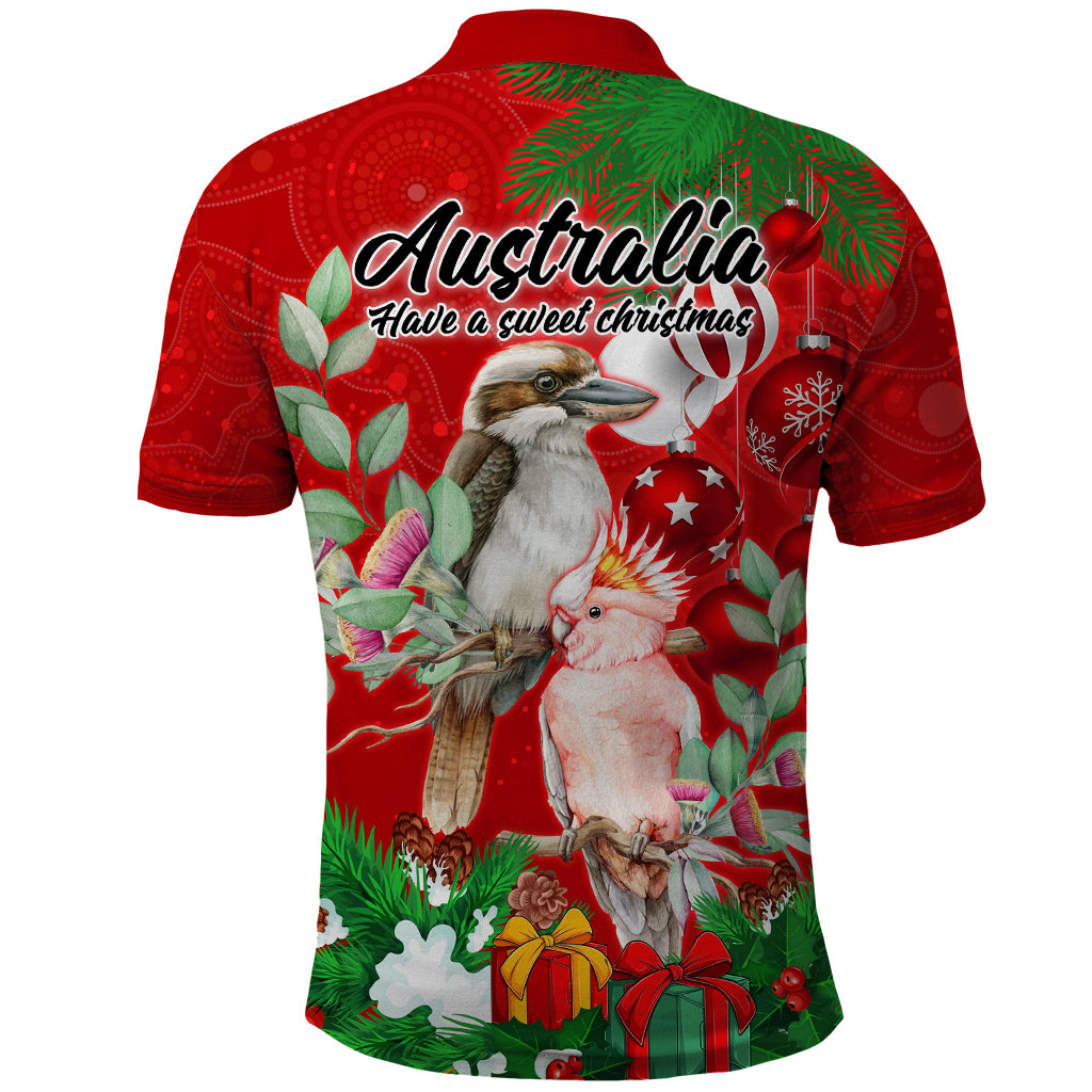 Kookaburra Lover Polo Shirt Australia Koalaty Merry Christmas Aboriginal LT9 - Vibe Hoodie Shop