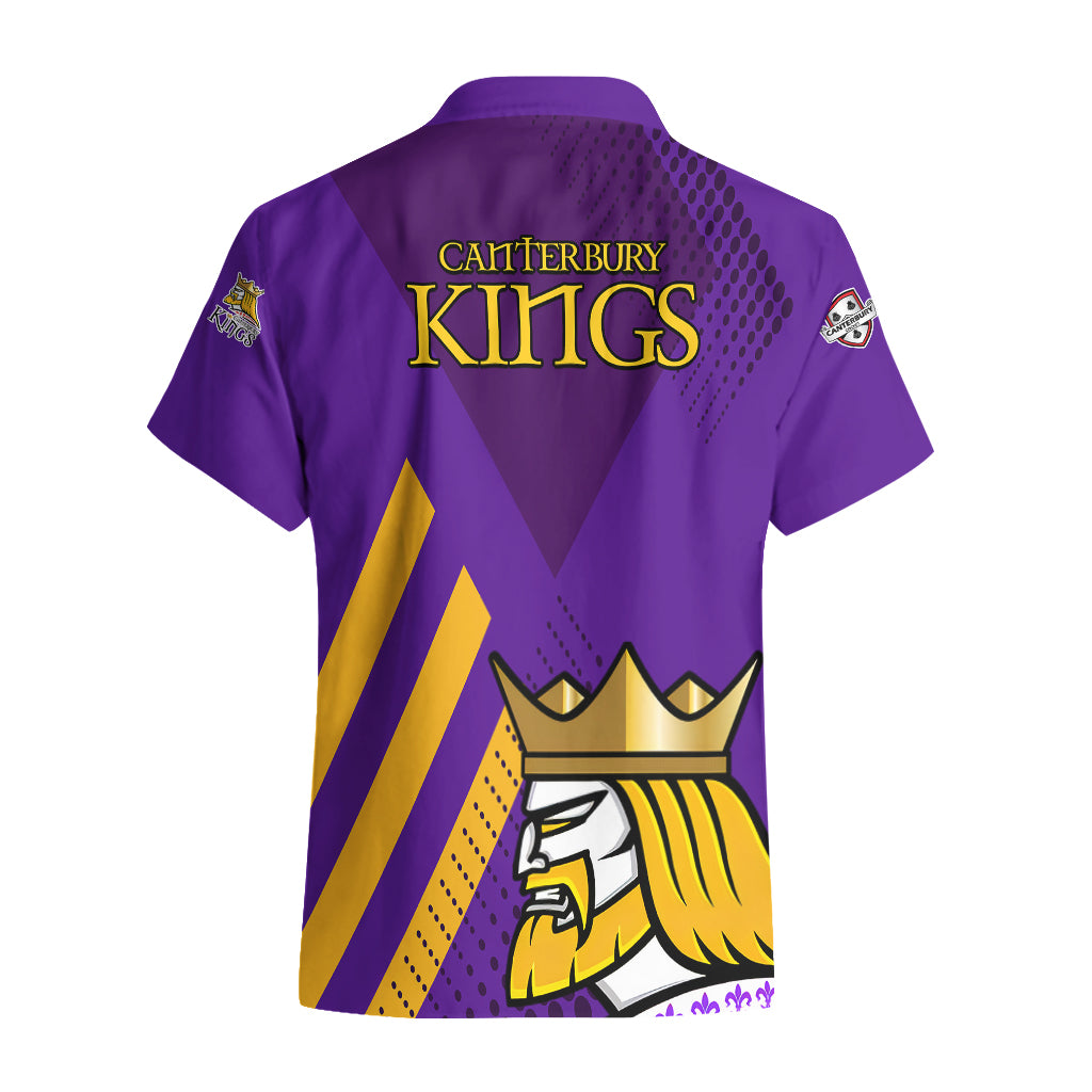 New Zealand Canterbury Cricket Hawaiian Shirt Be Proud Kings - Vibe Hoodie Shop