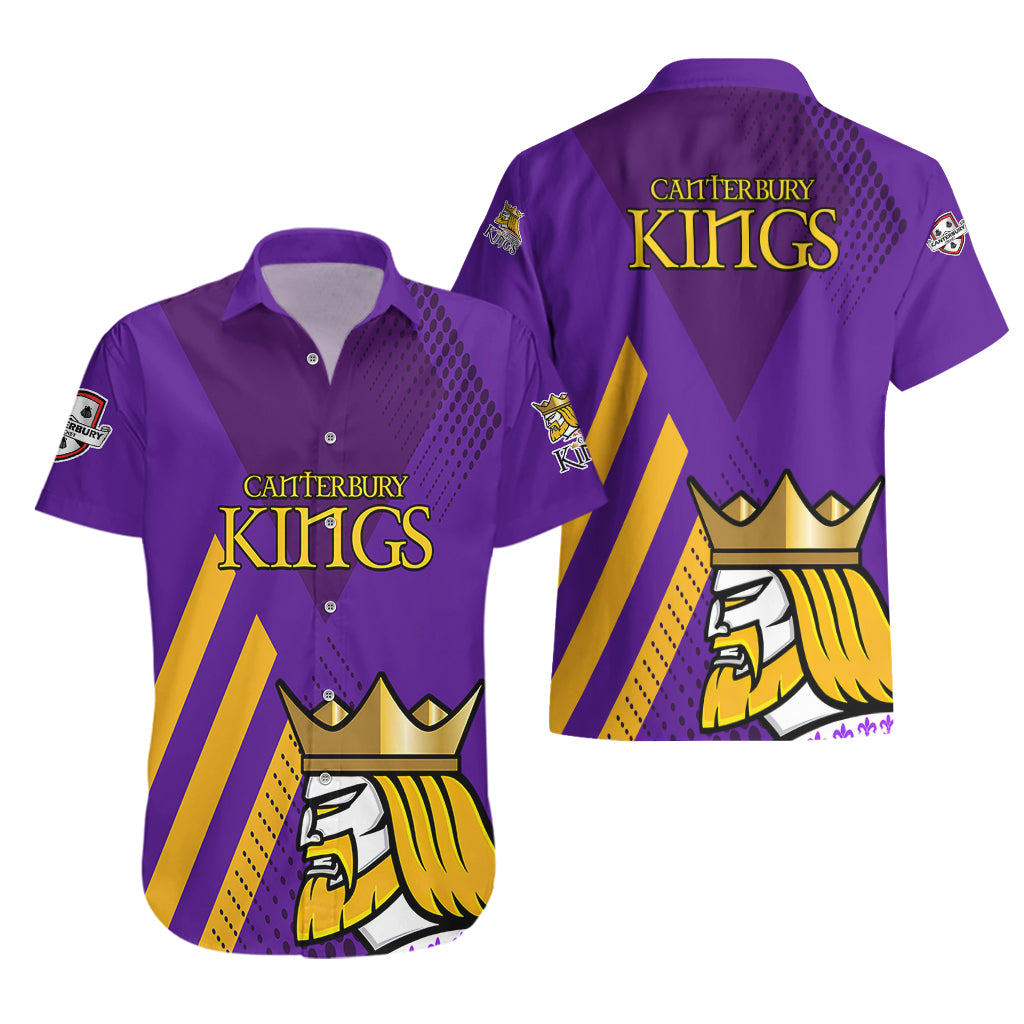 New Zealand Canterbury Cricket Hawaiian Shirt Be Proud Kings - Vibe Hoodie Shop