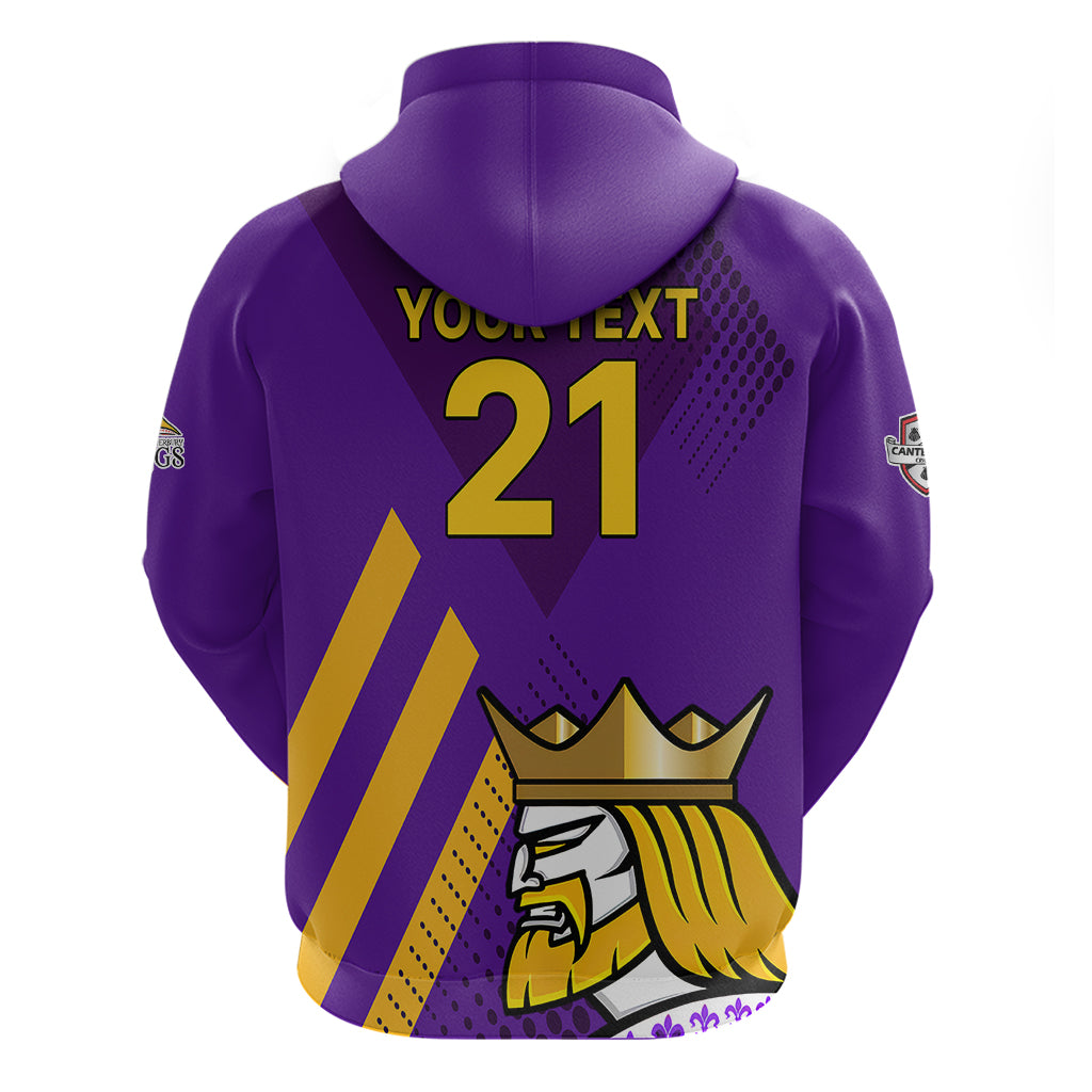 (Custom Text And Number) New Zealand Canterbury Cricket Hoodie Be Proud Kings LT9 - Vibe Hoodie Shop